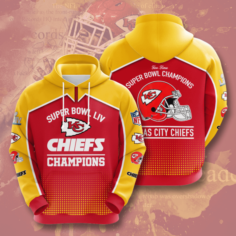 Nfl Kansas City Chiefs 3d Hoodie For Men For Women All Over Printed Hoodie Nujsc