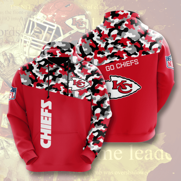 Nfl Kansas City Chiefs 3d Hoodie For Men For Women All Over Printed Hoodie