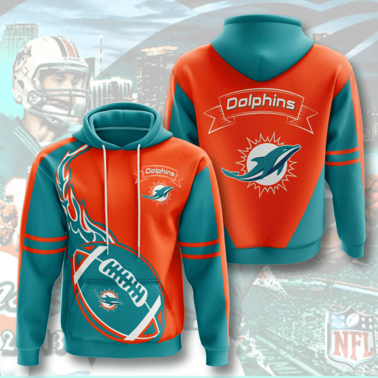 Nfl Miami Dolphins 3d Hoodie For Men For Women All Over Printed Hoodie 2saq0