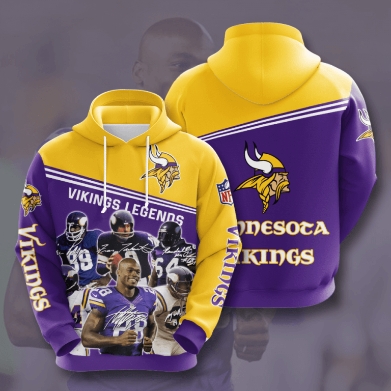 Nfl Minnesota Vikings 3d Hoodie For Men For Women All Over Printed Hoodie 4sr4s