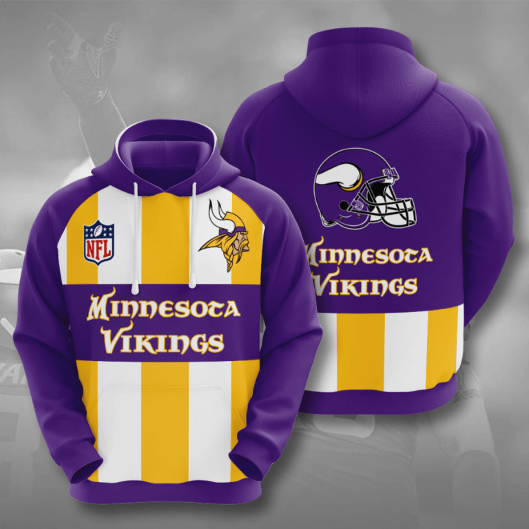 Nfl Minnesota Vikings 3d Hoodie For Men For Women All Over Printed Hoodie Cv2x4