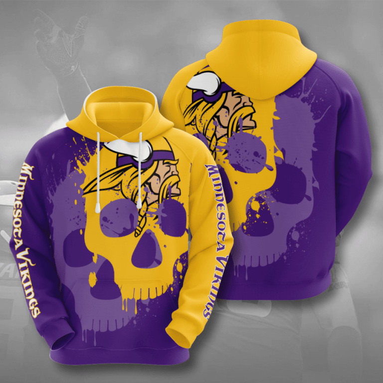 Nfl Minnesota Vikings 3d Hoodie For Men For Women All Over Printed Hoodie Pi52o