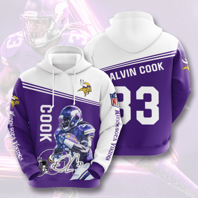 Nfl Minnesota Vikings 3d Hoodie For Men For Women All Over Printed Hoodie Q0xxt