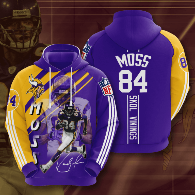 Nfl Minnesota Vikings 3d Hoodie For Men For Women All Over Printed Hoodie Umsvn