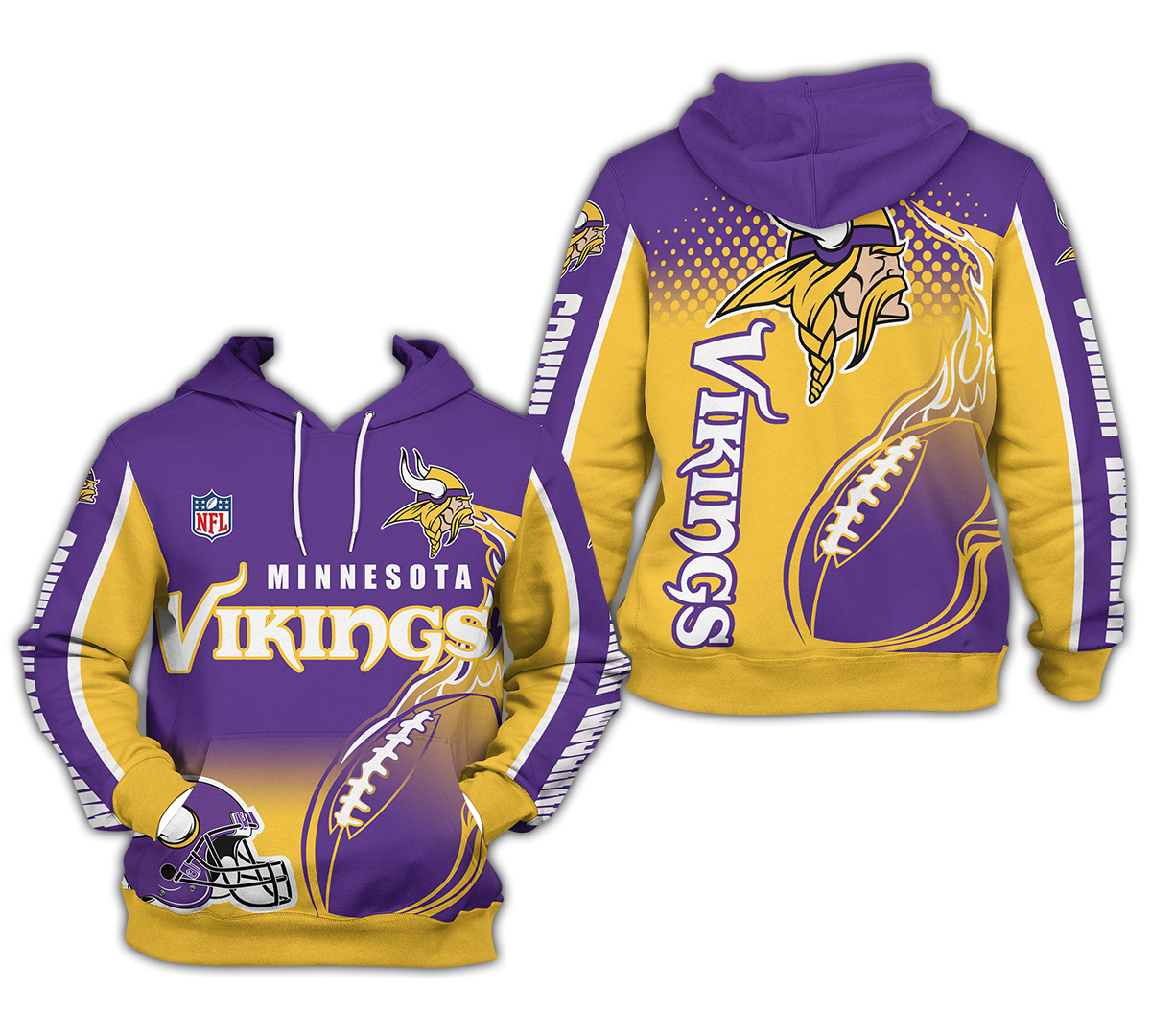 Nfl Minnesota Vikings Fullover Hoodie 3d Hoodie For Men For Women All Over Printed Hoodie Shirt 2020 Vqwhe