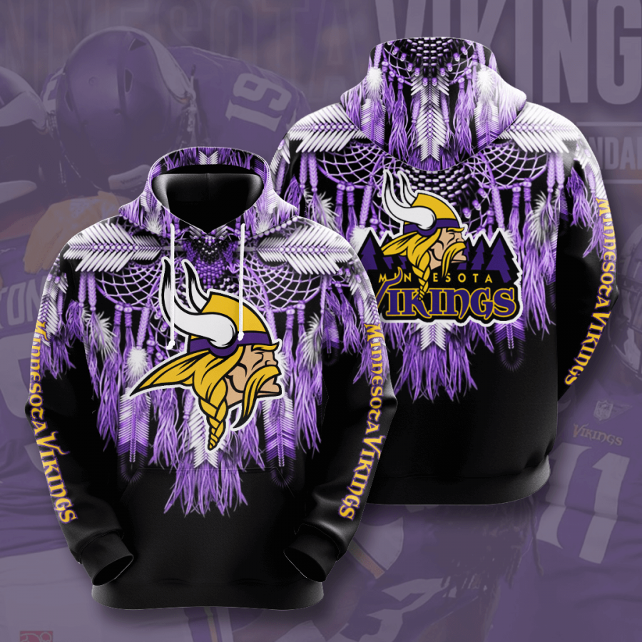 Nfl Minnesota Vikings Native Men And Women 3d Full Printing Hoodie Minnesota Vikings 3d Full Printed Shirt 4b1tc