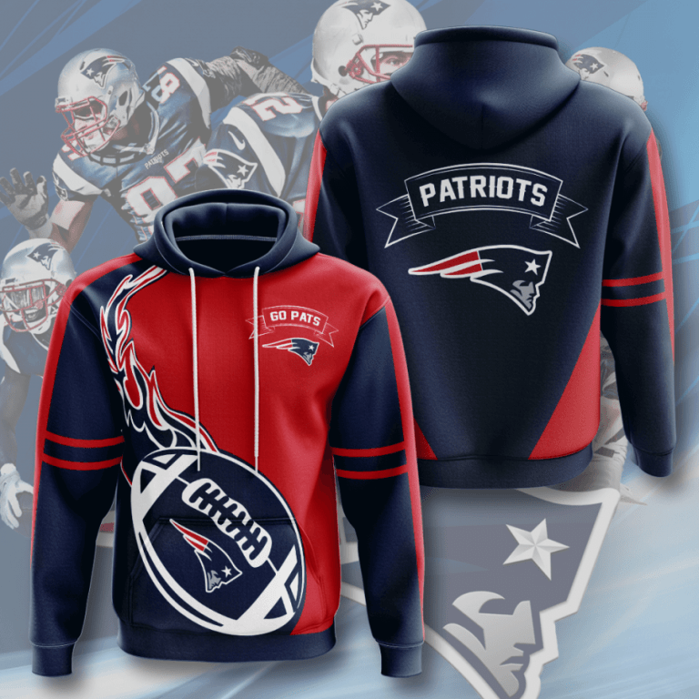 Nfl New England Patriots 3d Hoodie For Men For Women All Over Printed Hoodie Cqccv