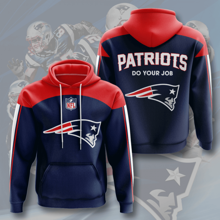 Nfl New England Patriots 3d Hoodie For Men For Women All Over Printed Hoodie D3iur