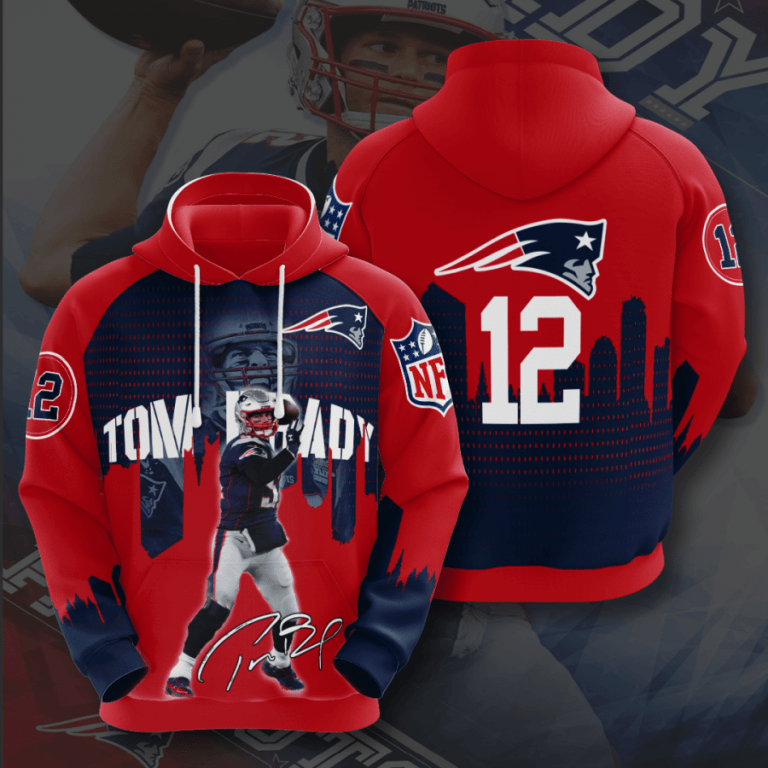 Nfl New England Patriots 3d Hoodie For Men For Women All Over Printed Hoodie M52xi