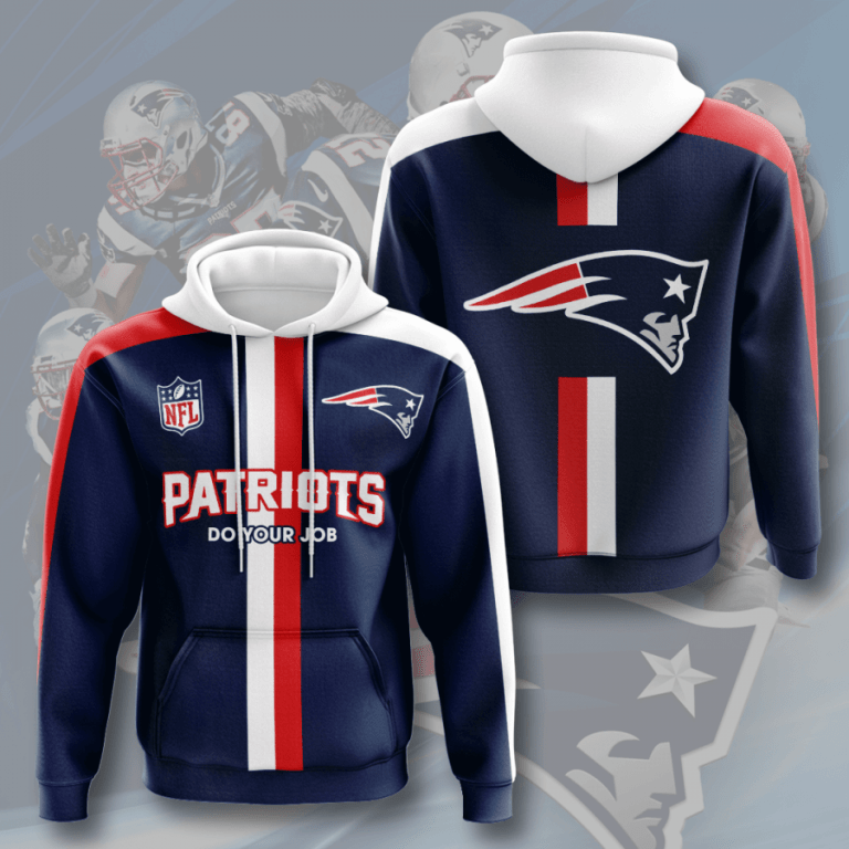 Nfl New England Patriots 3d Hoodie For Men For Women All Over Printed Hoodie Wrr9s