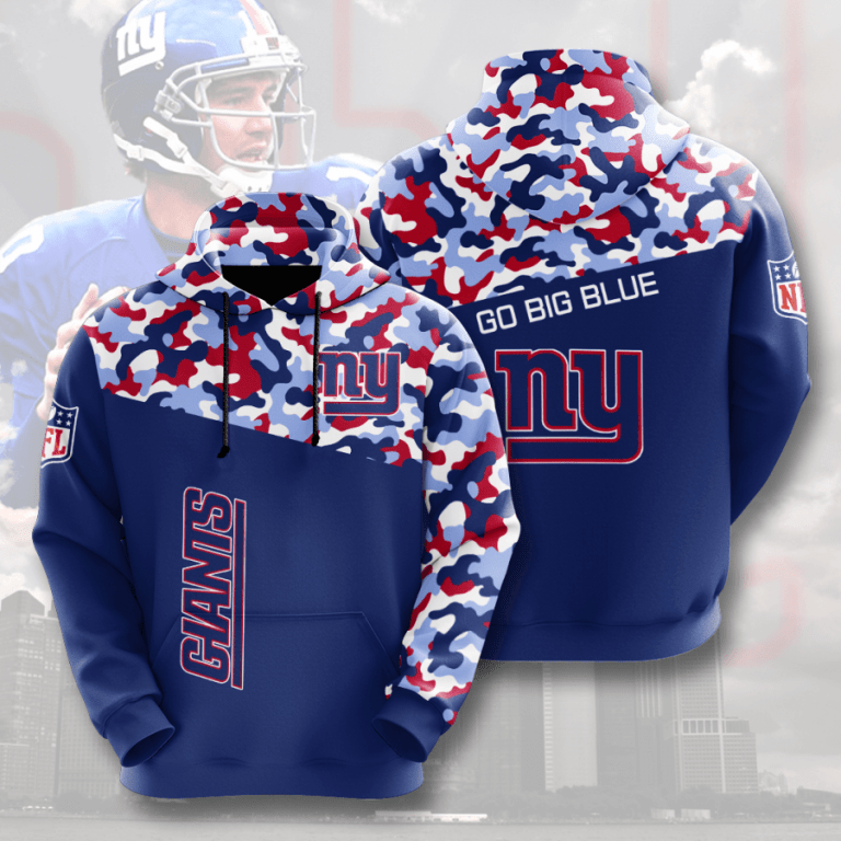 Nfl New York Giants 3d Hoodie For Men For Women All Over Printed Hoodie Waydy