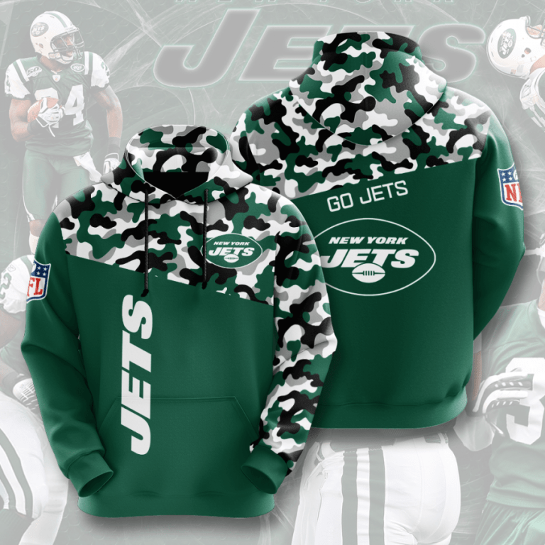 Nfl New York Jets 3d Hoodie For Men For Women All Over Printed Hoodie Lie6z