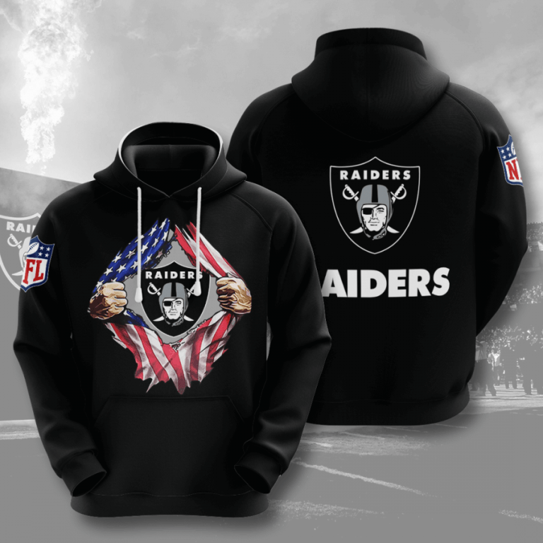 Nfl Oakland Raiders 3d Hoodie For Men For Women All Over Printed Hoodie Est6r