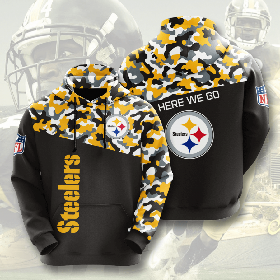 18% OFF Pittsburgh Steelers Hoodies 3D Halloween Horror Night