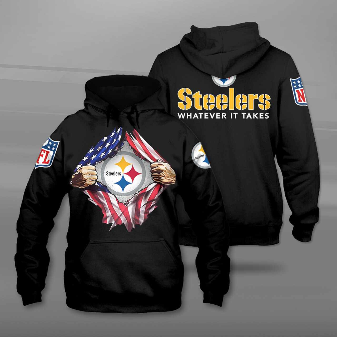 Steeler's Camo Military Hoodie – 4FIVEshop