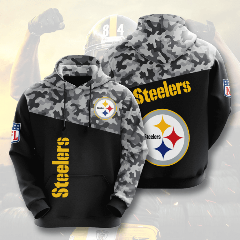 Nfl Pittsburgh Steelers 3d Hoodie For Men For Women All Over Printed Hoodie P55vg