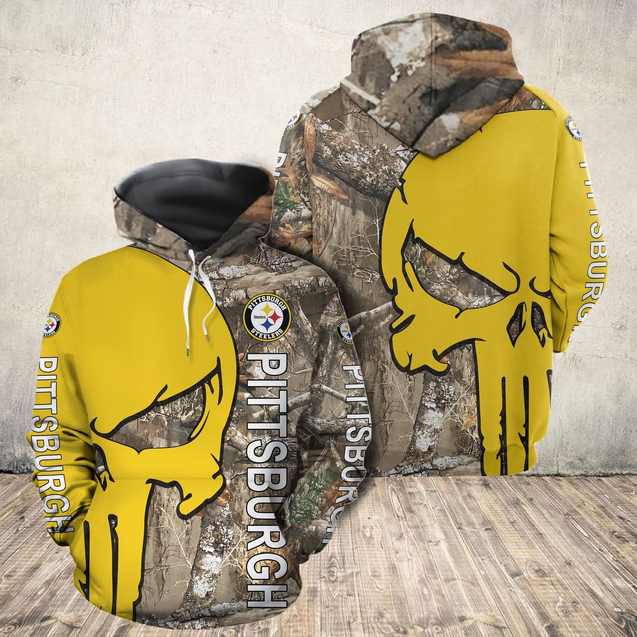 Nfl Pittsburgh Steelers Tree Camo Men And Women 3d Full Printing Hoodie Nfl Pittsburgh Steelers 3d Full Printing Shirt 37f0c