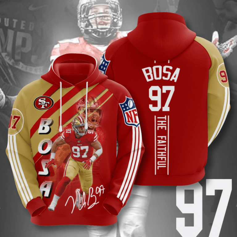 Nfl San Francisco 49ers 3d Hoodie For Men For Women All Over Printed Hoodie 2vm8x