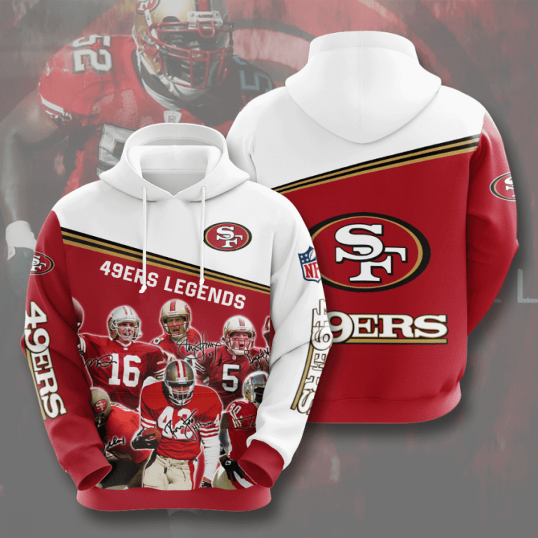 Nfl San Francisco 49ers 3d Hoodie For Men For Women All Over Printed Hoodie Hujg0