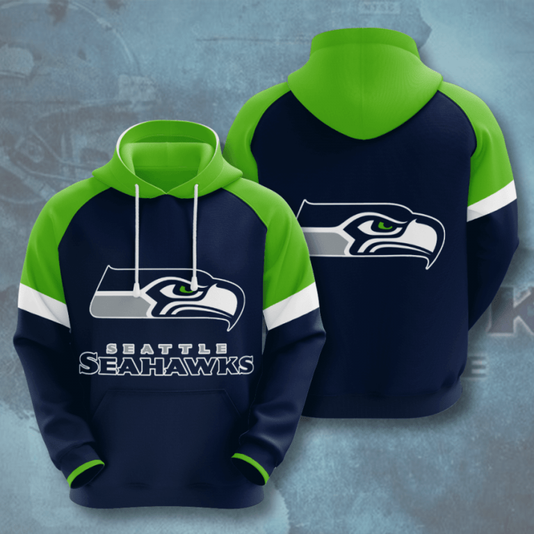 Nfl Seattle Seahawks 3d Hoodie For Men For Women All Over Printed Hoodie Nzilb