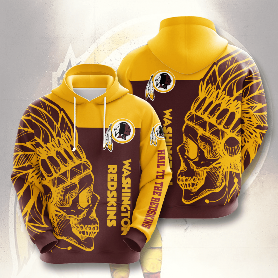 Washington Redskins 3D printing Hoodie Pullover Sweatshirt ZIP Jacket fan's Gift