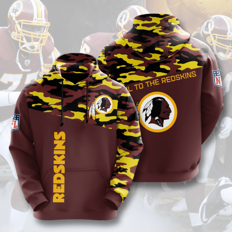 Nfl Washington Redskins 3d Hoodie For Men For Women All Over Printed Hoodie 75o93