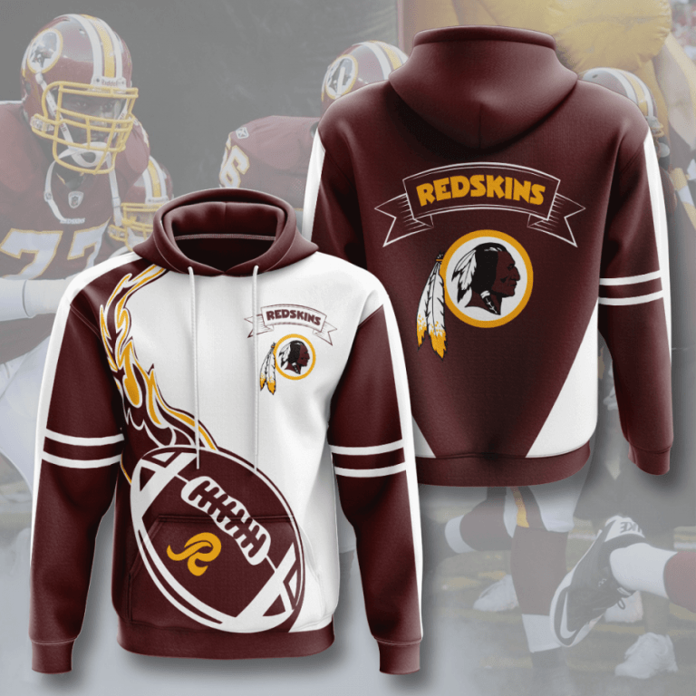 Nfl Washington Redskins 3d Hoodie For Men For Women All Over Printed Hoodie Adhj4