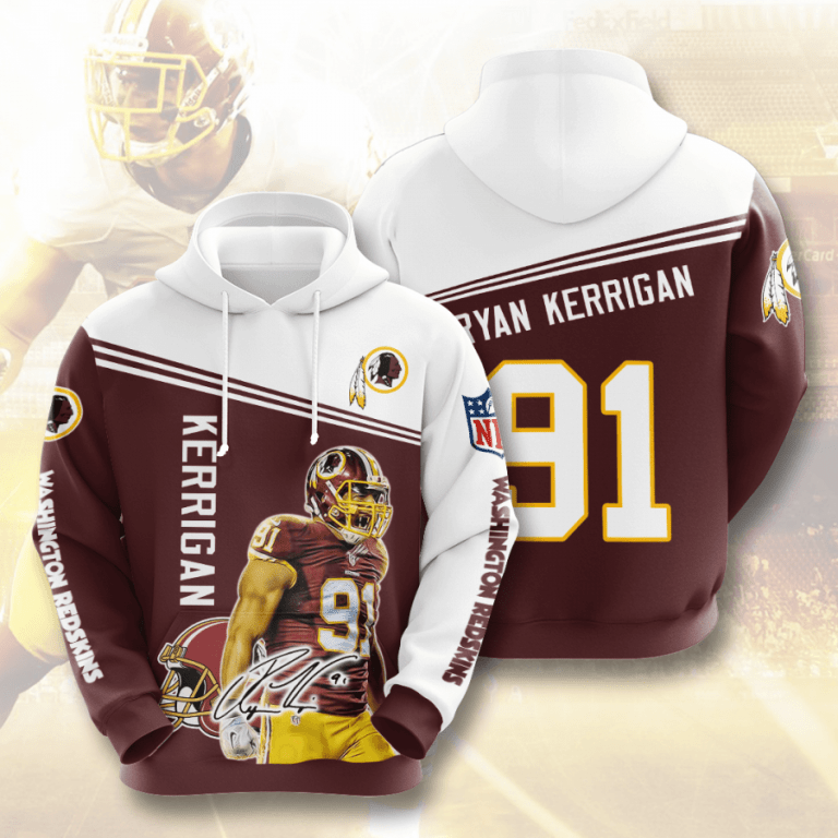 Nfl Washington Redskins 3d Hoodie For Men For Women All Over Printed Hoodie Hcjxx