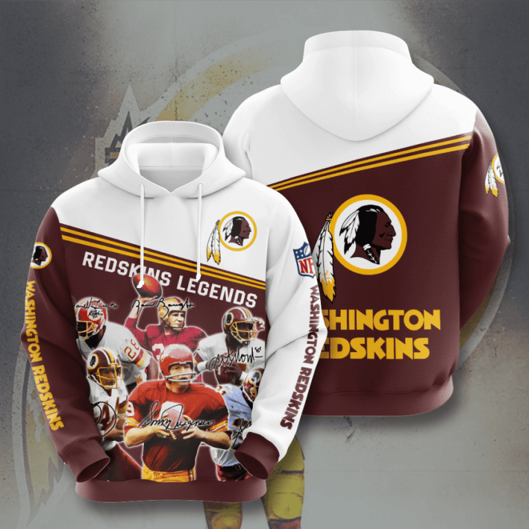 Nfl Washington Redskins 3d Hoodie For Men For Women All Over Printed Hoodie Sjc59