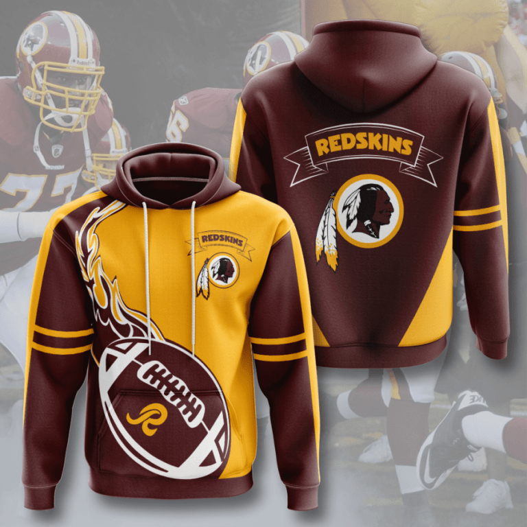 Nfl Washington Redskins 3d Hoodie For Men For Women All Over Printed Hoodie Ys4ta