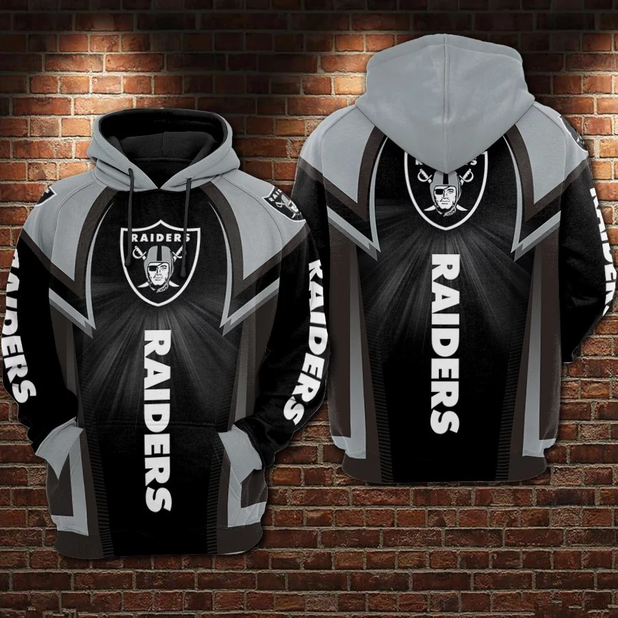 Oakland Raiders Nfl Men And Women 3d Full Printing Hoodie Zip Hoodie Oakland Raiders Nfl 3d Full Printing Shirt Vf6x0