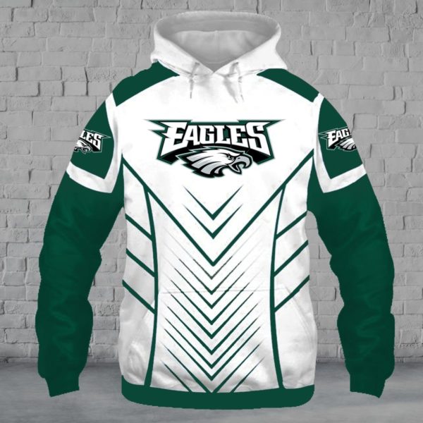 Philadelphia Eagles Nfl Men And Women 3d Full Printing Hoodie Zip Hoodie Sweatshirt T-shirt Philadelphia Eagles 3d Full Printing Shirt