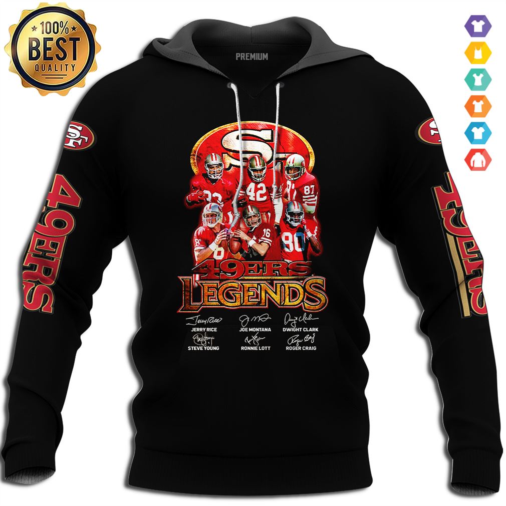 49ers nfl 100 hoodie