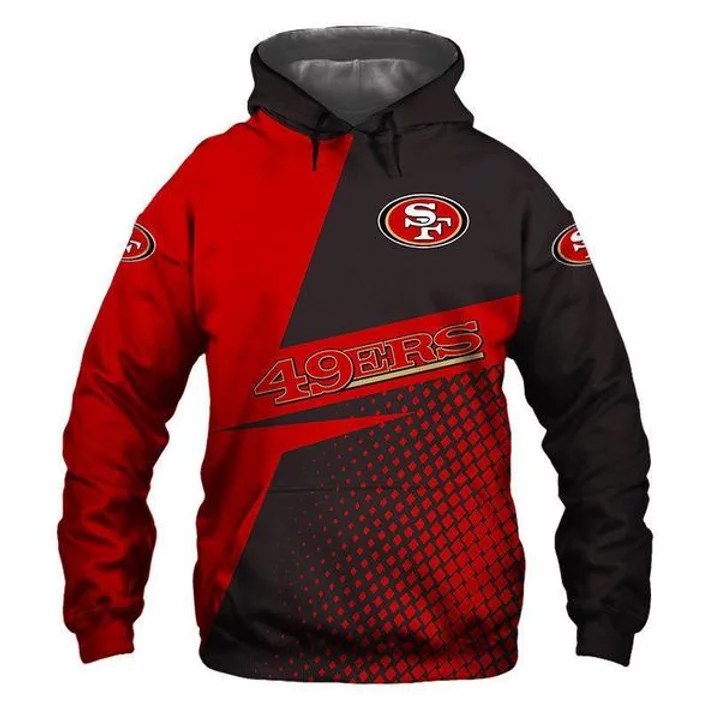 San Francisco 49ers Nfl Team Logo Men And Women 3d Full Printing Hoodie Zip Hoodie San Francisco 49ers Nfl 3d Full Printing Shirt B5kvl