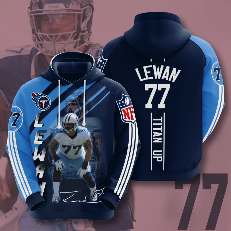 Taylor Lewan Tennessee Titans Nfl 3d Hoodie Tennessee Titans Custom 3d Hoodie All Over Print 49fj9