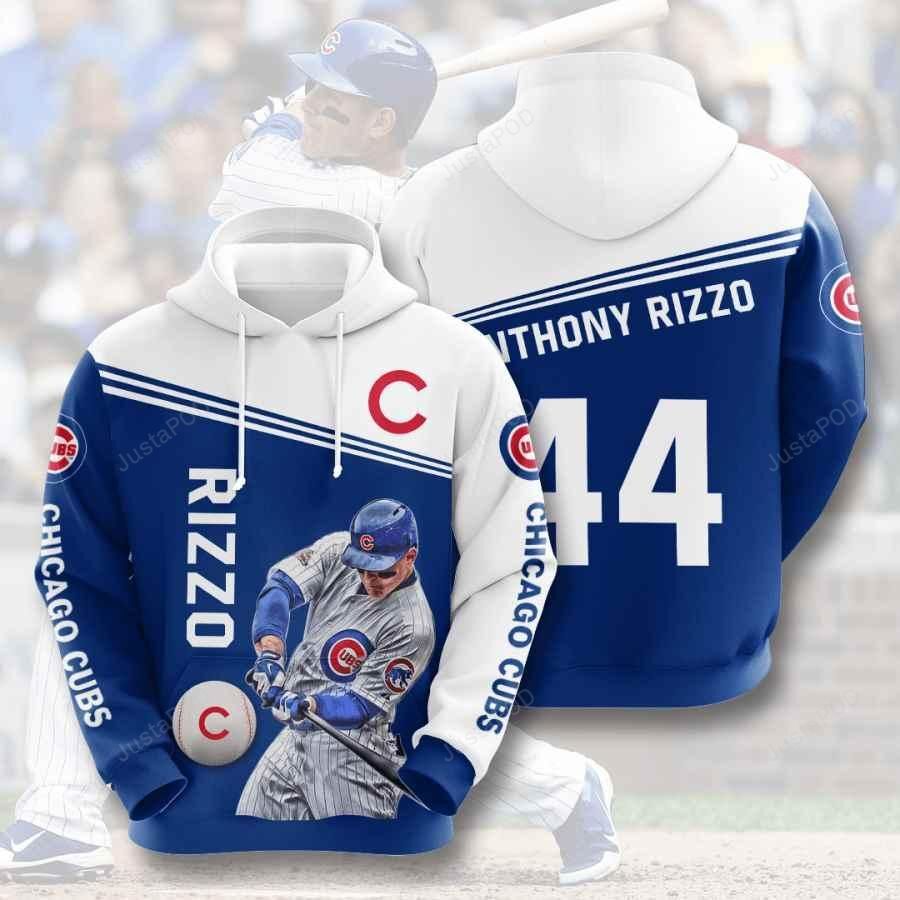 Sports Baseball Mlb Chicago Cubs 3d All Over Print Hoodie Zip-up Hoodie