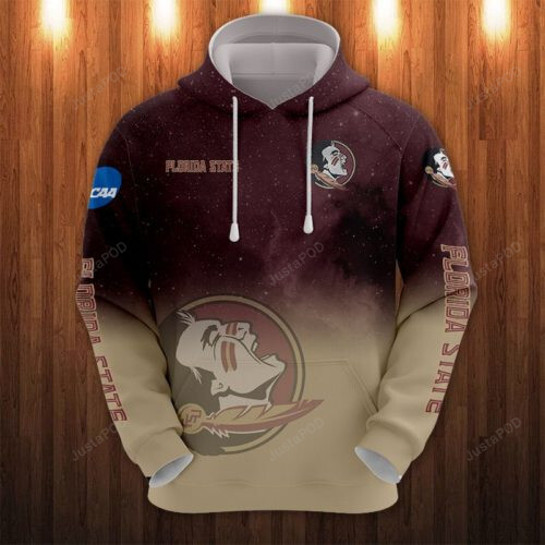 Sports Florida State Seminoles Football 3d All Over Print Hoodie Zip-up Hoodie