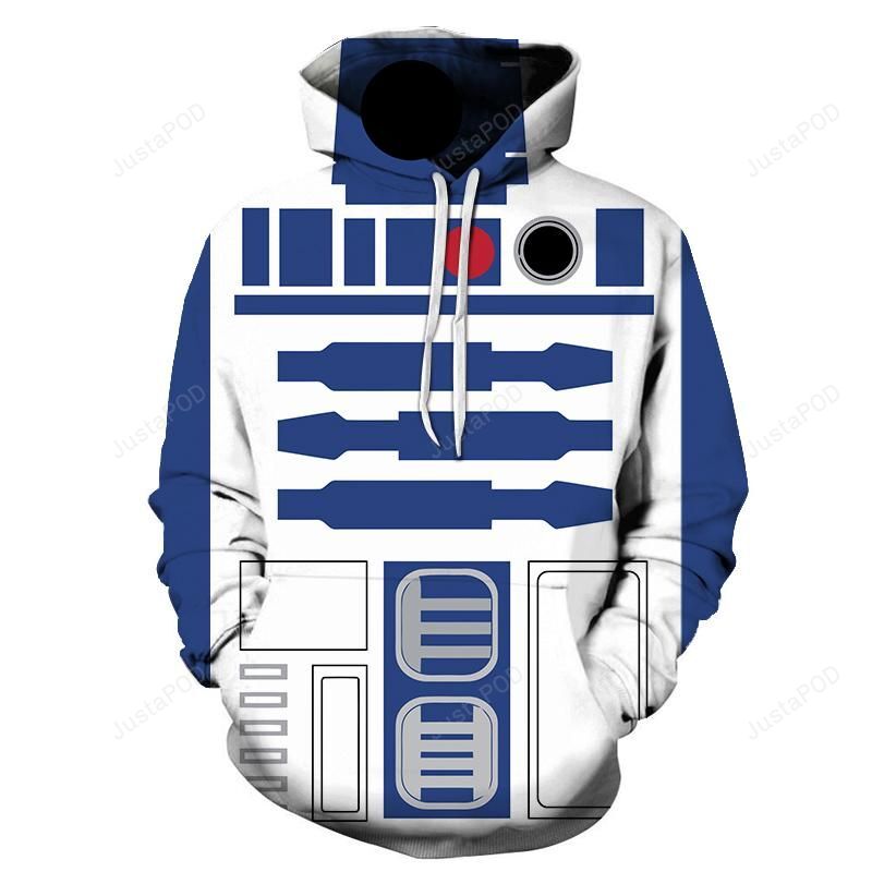 Star Wars R2d2 3d Hoodie