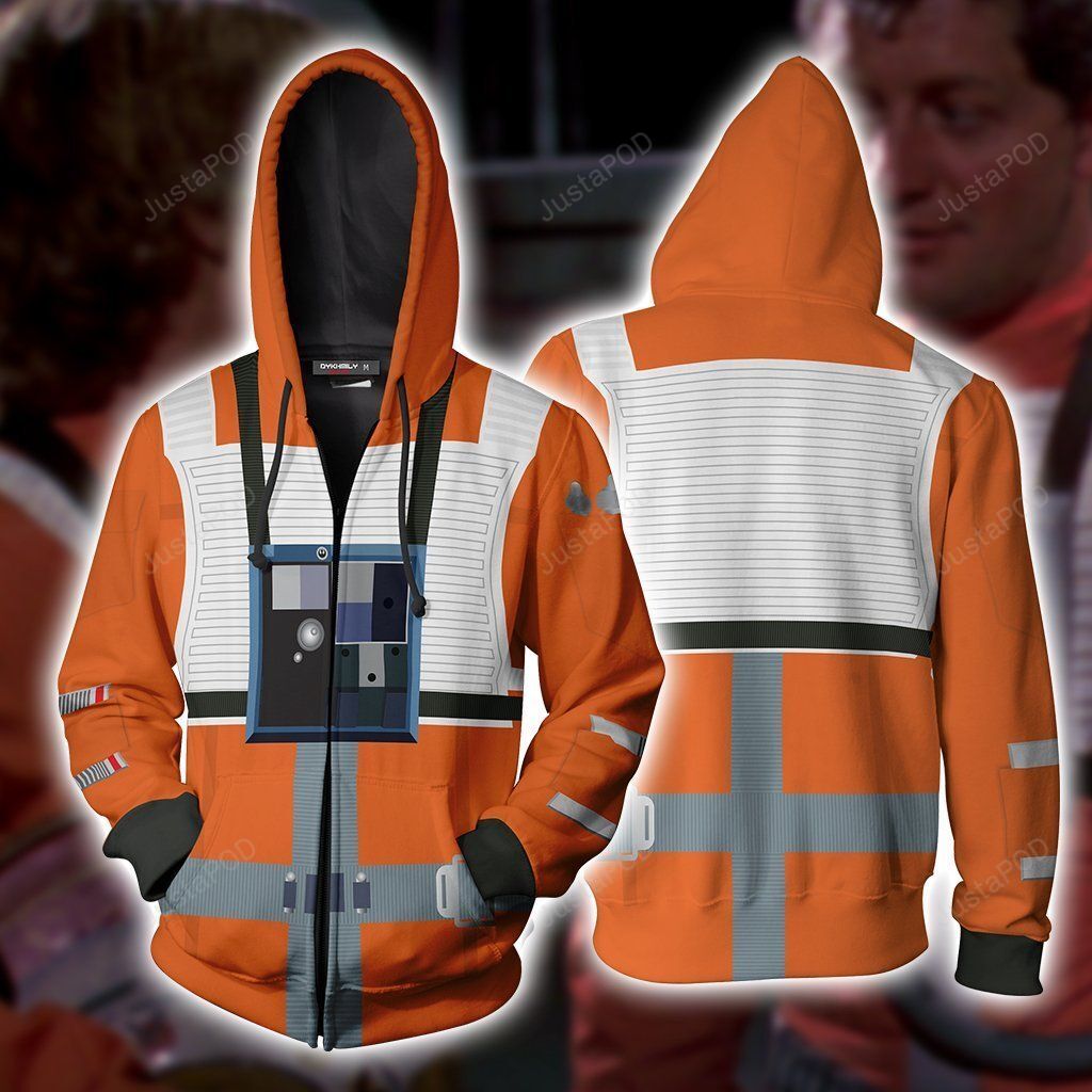 Star Wars X-wing Pilot 3d All Over Print Hoodie Zip-up Hoodie