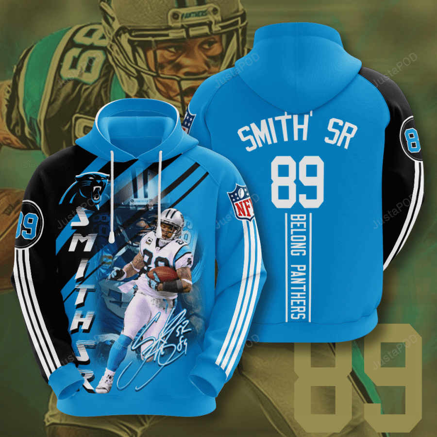 Steve Smith Sr Carolina Panthers Men And Women 3d Hoodie Shirt