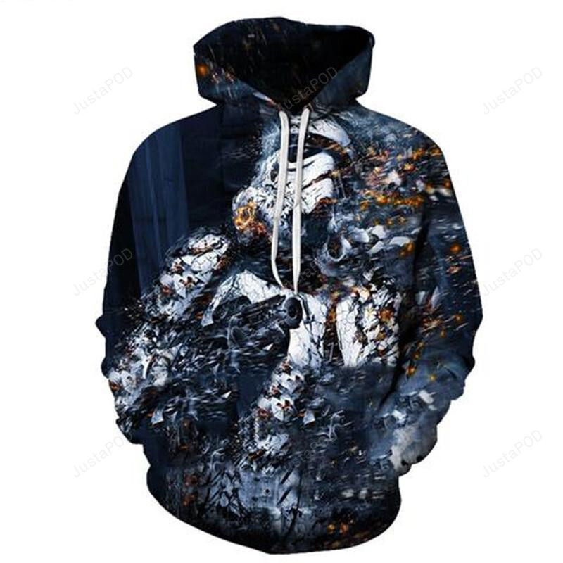 Stormtrooper 3d All Over Print Hoodie Zip-up Hoodie