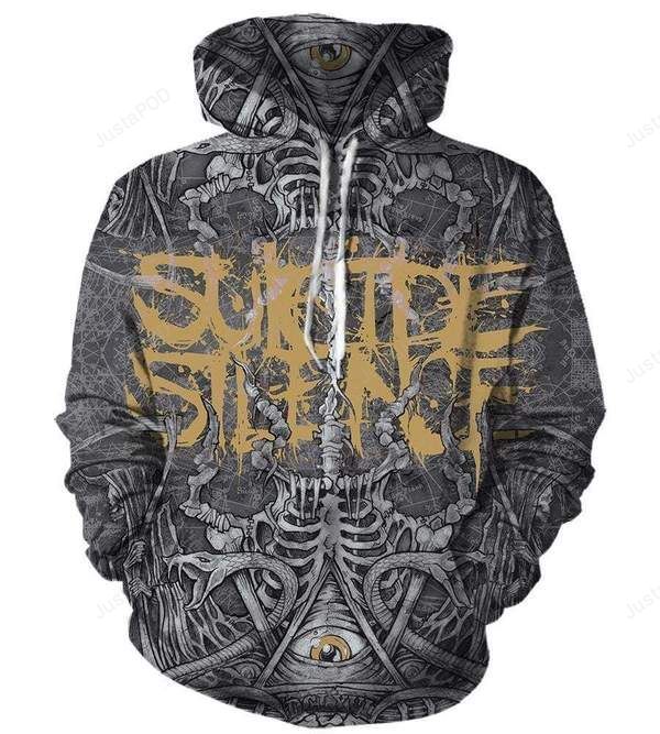 Suicide Silence 3d All Over Print Hoodie Zip-up Hoodie