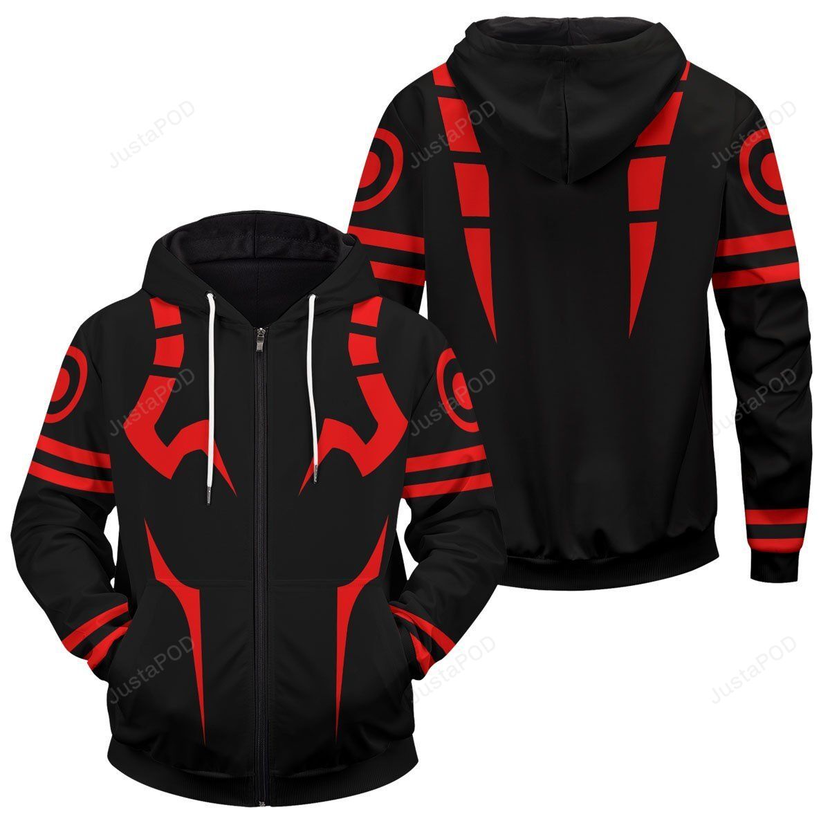 Sukuna V2 Unisex 3d All Over Print Hoodie Zip-up Hoodie