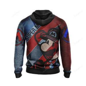 Super Mario Bros 3d All Over Print Hoodie Zip-up Hoodie