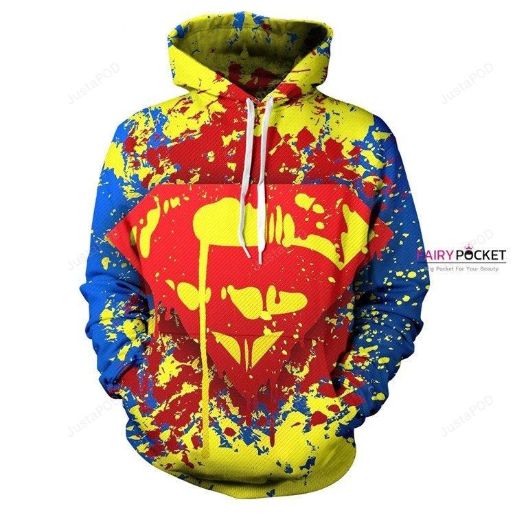 Superman Clark Kent 3d Hoodie For Men Women All Over 3d Printed Hoodie B