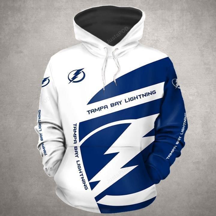 Tampa Bay Lightning Nhl 3d All Over Print Hoodie Zip-up Hoodie