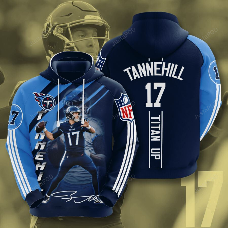 Tennessee Titans 3d All Over Print Hoodie Zip-up Hoodie-trungten-cn2vi