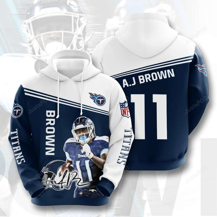 Tennessee Titans 3d All Over Print Hoodie Zip-up Hoodie-trungten-ik84z