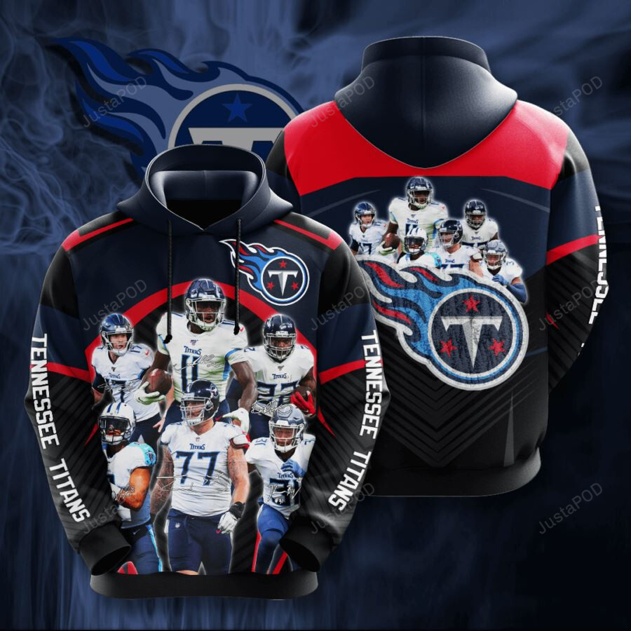 Tennessee Titans 3d All Over Print Hoodie Zip-up Hoodie-trungten-o4dtc