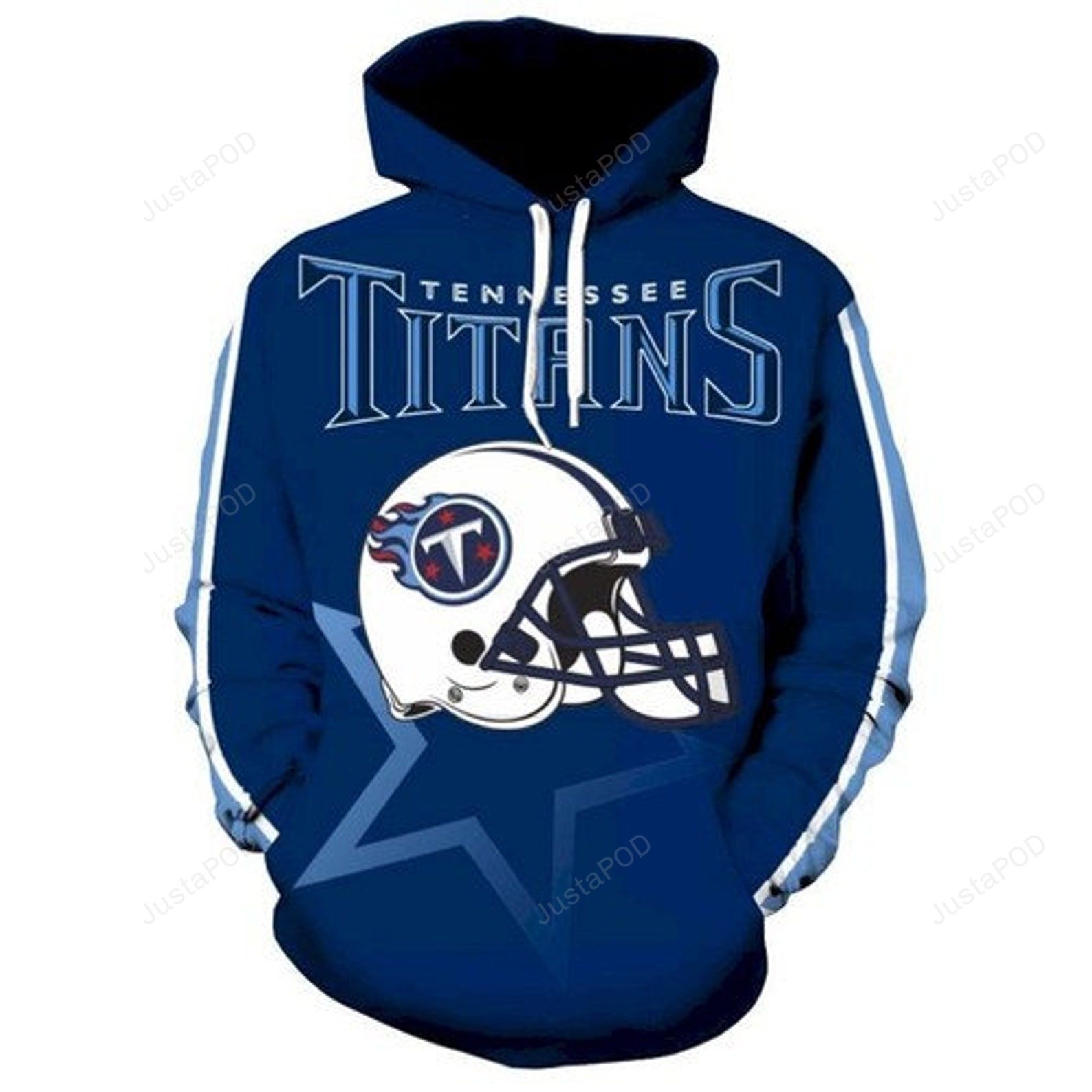 Tennessee Titans 3d All Over Print Hoodie Zip-up Hoodie-trungten-ypr0e